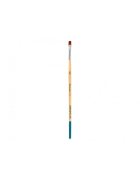 Pincel para pintura acrilica y acuarela liderpapel n 0 punta plana de pelo sintetico certificado fsc Pincel para pintura acrilica y acuarela liderpapel n 0 punta plana de pelo sintetico certificado fsc