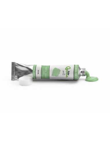 Pintura gouache/tempera liderpapel tubo de aluminio de 60 ml color verde menta