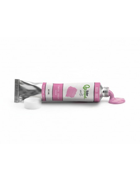 Pintura gouache/tempera liderpapel tubo de aluminio de 60 ml color rosa Pintura gouache/tempera liderpapel tubo de aluminio de 60 ml color rosa
