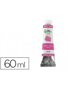Pintura gouache/tempera liderpapel tubo de aluminio de 60 ml color magenta