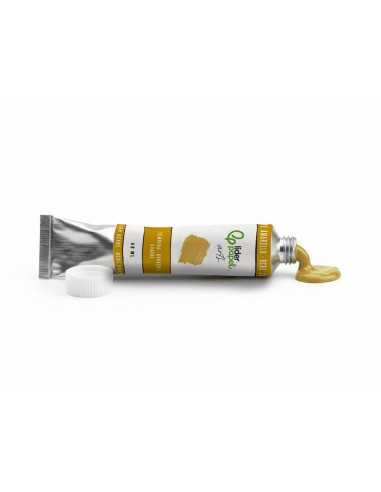 Pintura gouache/tempera liderpapel tubo de aluminio de 60 ml color ocre amarillo