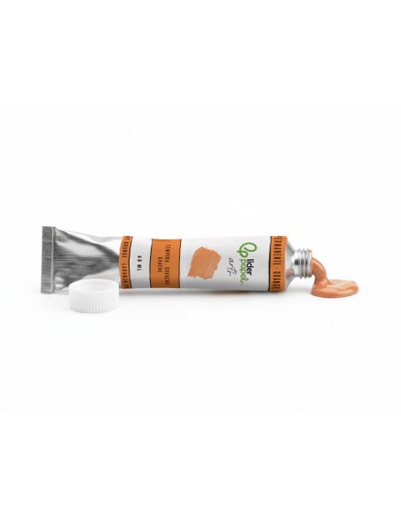 Pintura gouache/tempera liderpapel tubo de aluminio de60 ml color naranja permanente Pintura gouache/tempera liderpapel tubo de aluminio de60 ml color naranja permanente