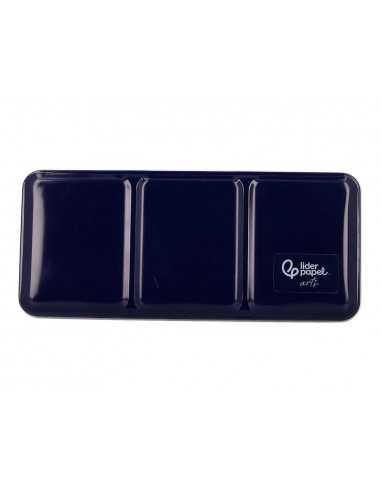 Acuarela liderpapel 24 colores con pincel estuche metalico
