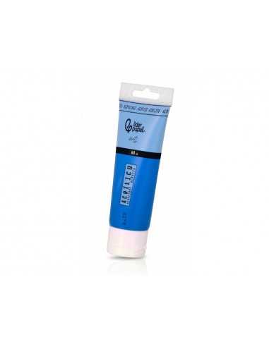Pintura acrilica liderpapel tubo de plastico de 60 ml color azul