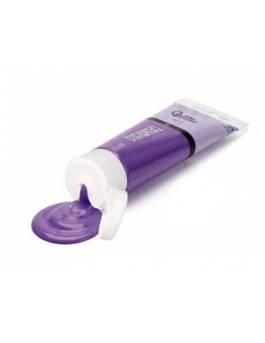 Pintura acrilica liderpapel tubo de plastico de 60 ml color violeta