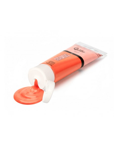 Pintura acrilica liderpapel tubo de plastico de 60 ml color rojo bermellon