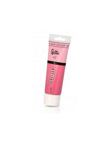 Pintura acrilica liderpapel tubo de plastico de 60 ml color rosa Pintura acrilica liderpapel tubo de plastico de 60 ml color rosa