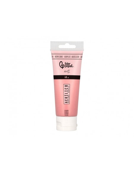 Pintura acrilica liderpapel tubo de plastico de 60 ml color salmon Pintura acrilica liderpapel tubo de plastico de 60 ml color salmon