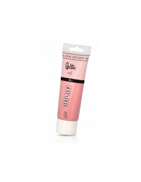 Pintura acrilica liderpapel tubo de plastico de 60 ml color salmon Pintura acrilica liderpapel tubo de plastico de 60 ml color salmon