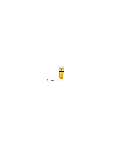 Pintura acrilica liderpapel tubo de plastico de 60 ml color amarillo napoles Pintura acrilica liderpapel tubo de plastico de 60 ml color amarillo napoles