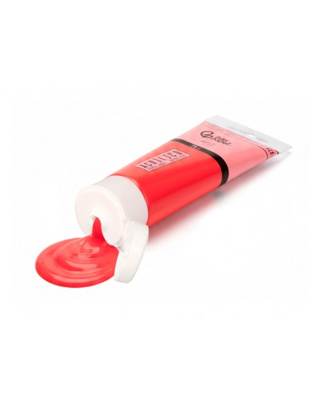 Pintura acrilica liderpapel caja de 6 tubos de plastico de 75 ml colores basicos
