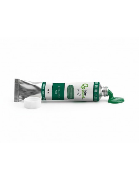 Pintura al oleo liderpapel tubo de aluminio de 20 ml color verde oscuro Pintura al oleo liderpapel tubo de aluminio de 20 ml color verde oscuro