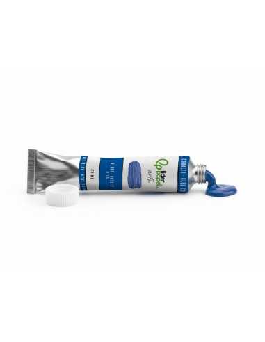 Pintura al oleo liderpapel tubo de aluminio de 20 ml color azul cobalto