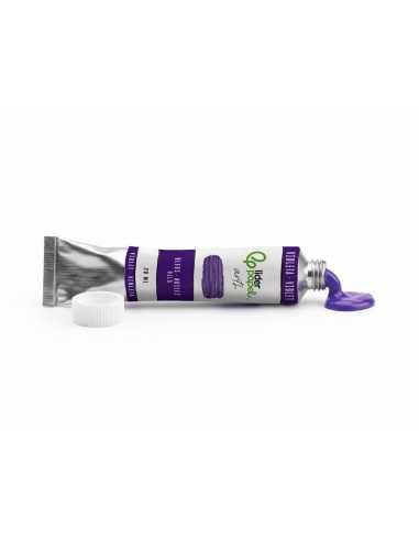 Pintura al oleo liderpapel tubo de aluminio de 20 ml color violeta