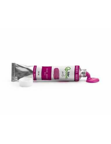 Pintura al oleo liderpapel tubo de aluminio de 20 ml color magenta