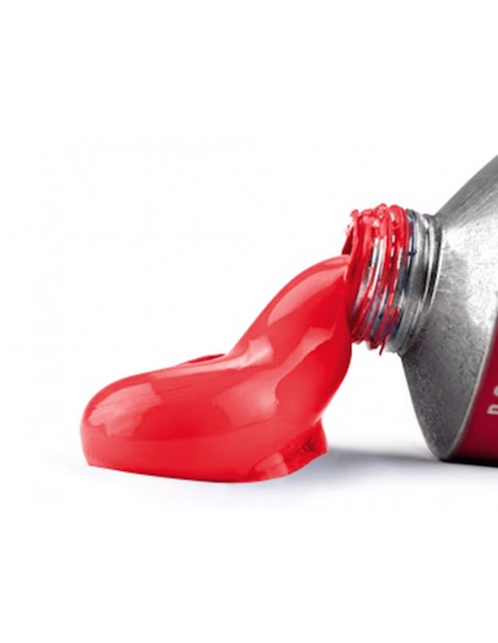 Pintura al oleo liderpapel tubo de aluminio de 20 ml color rojo pirrol