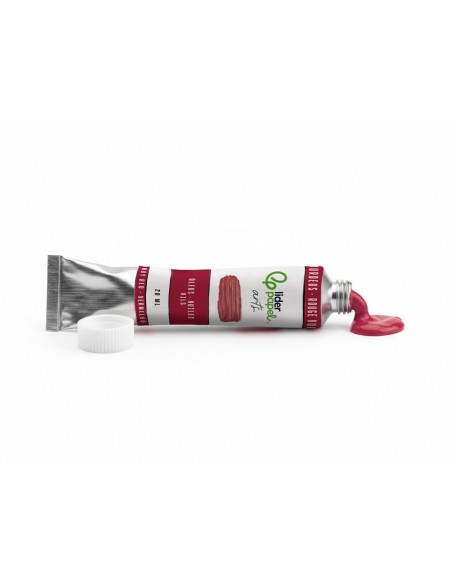 Pintura al oleo liderpapel tubo de aluminio de 20 ml color rojo burdeos Pintura al oleo liderpapel tubo de aluminio de 20 ml color rojo burdeos