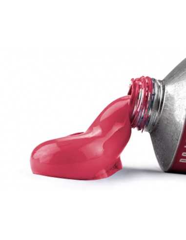 Pintura al oleo liderpapel tubo de aluminio de 20 ml color rojo burdeos