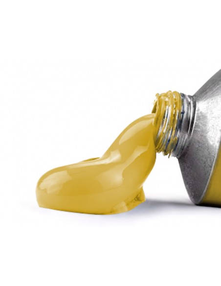 Pintura al oleo liderpapel tubo de aluminio de 20 ml color amarillo