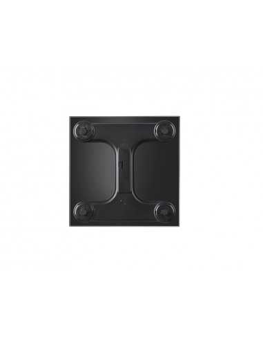 Bascula inteligente jocca de vidrio templado con bluetooth mide peso grasa agua hasta 8 usuarios capacidad hasta 180 kg