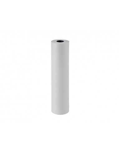 Papel kraft blanco bobina ancho 62cm longitud 250 mt gramaje 50gr peso 7kg