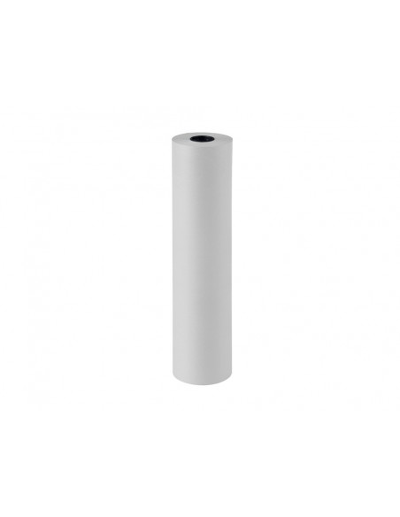 Papel kraft blanco bobina ancho 62cm longitud 250 mt gramaje 50gr peso 7kg