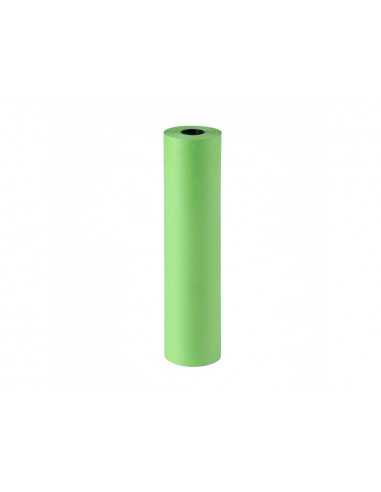 Papel de regalo kraft liso bobina ancho 62 cm peso 7 kg gramaje 60 gr verde pistacho