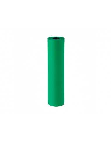Papel de regalo kraft liso kfc bobina ancho 62 cm peso 7 kg gramaje 60 gr color verde