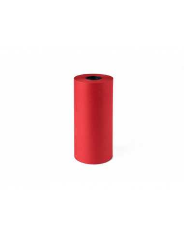 Papel de regalo kraft liso kfc bobina ancho 31 cm peso 3,5 kg gramaje 60 gr color burdeos