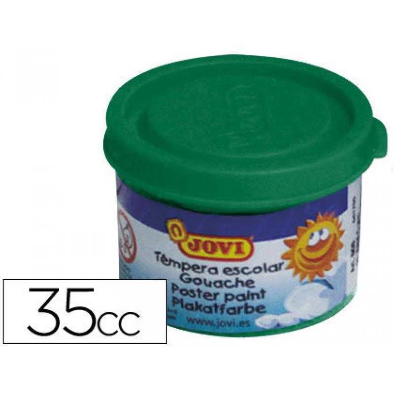 Tempera jovi 35 ml verde oscuro