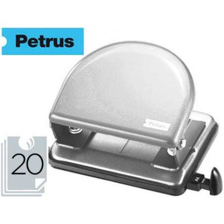 Taladrador petrus 52 c cromado capacidad 20 hojas