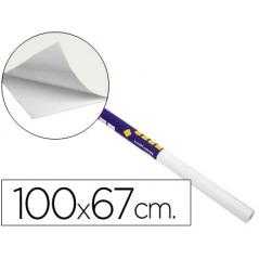 Pizarra blanca clipper adhesiva rollo 100x67,5 cm