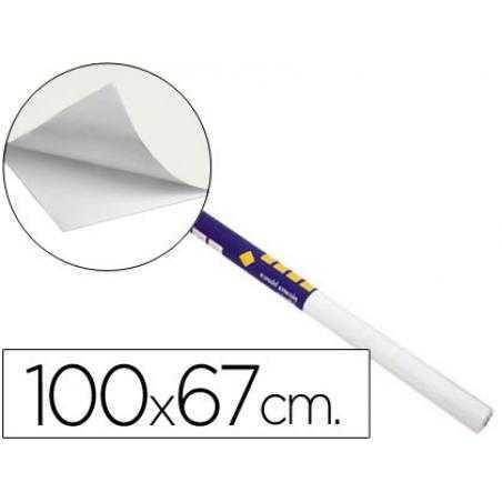 Pizarra blanca clipper adhesiva rollo 100x67,5 cm