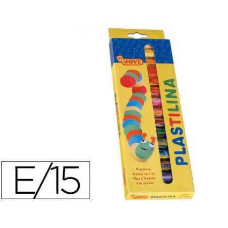 Plastilina jovi -estuche de 15 barras