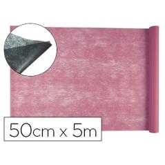 Tejido sin tejer liderpapel terileno 25 g/m2 rollo de 5 mt rosa