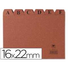 Indice fichero carton nº5 160x220 mm
