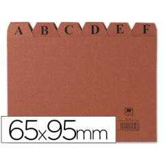 Indice fichero carton nº1 65x95 mm
