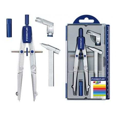 Compás staedtler micrométrico -con alargadera noris club