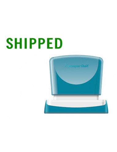 Sello x'stamper quix personalizable color verde medidas 13x49 mm q-13