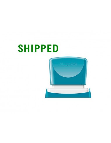 Sello x'stamper quix personalizable color verde medidas 13x49 mm q-13