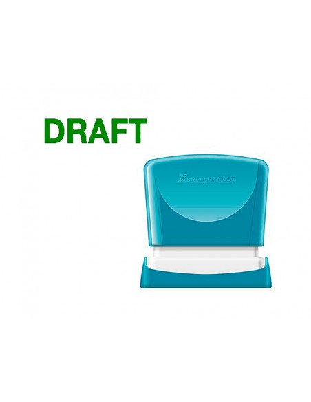 Sello x'stamper quix personalizable color verde medidas 11x40 mm q-10 Sello x'stamper quix personalizable color verde medidas 11x40 mm q-10