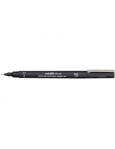 Rotulador uni pin calibrado pin04-200(s) negro
