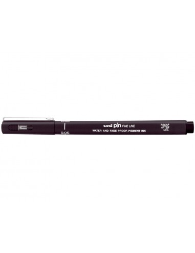 Rotulador uni pin calibrado pin005-200(s) negro