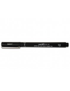 Rotulador uni pin calibrado pin02-200(s) negro