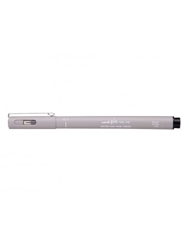 Rotulador uni pin calibrado pin01-200 gris claro