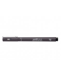 Rotulador uni pin calibrado pin01-200 gris oscuro