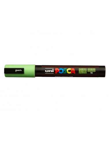 Rotulador uni posca 1,8 - 2,5mm pc-5m verde manzana