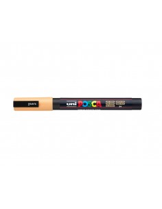 Rotulador uni posca 0,9 - 1,3mm pc-3m naranja claro
