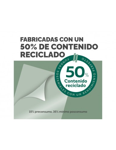 Bolsa de plastificar fellowes recicladas brillo din a3 80 mc pack de 100 unidades