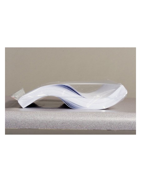 Funda multitaladro leitz con fuelle din a4 con refuerzo 170 mc cristal pack de 10 unidades
